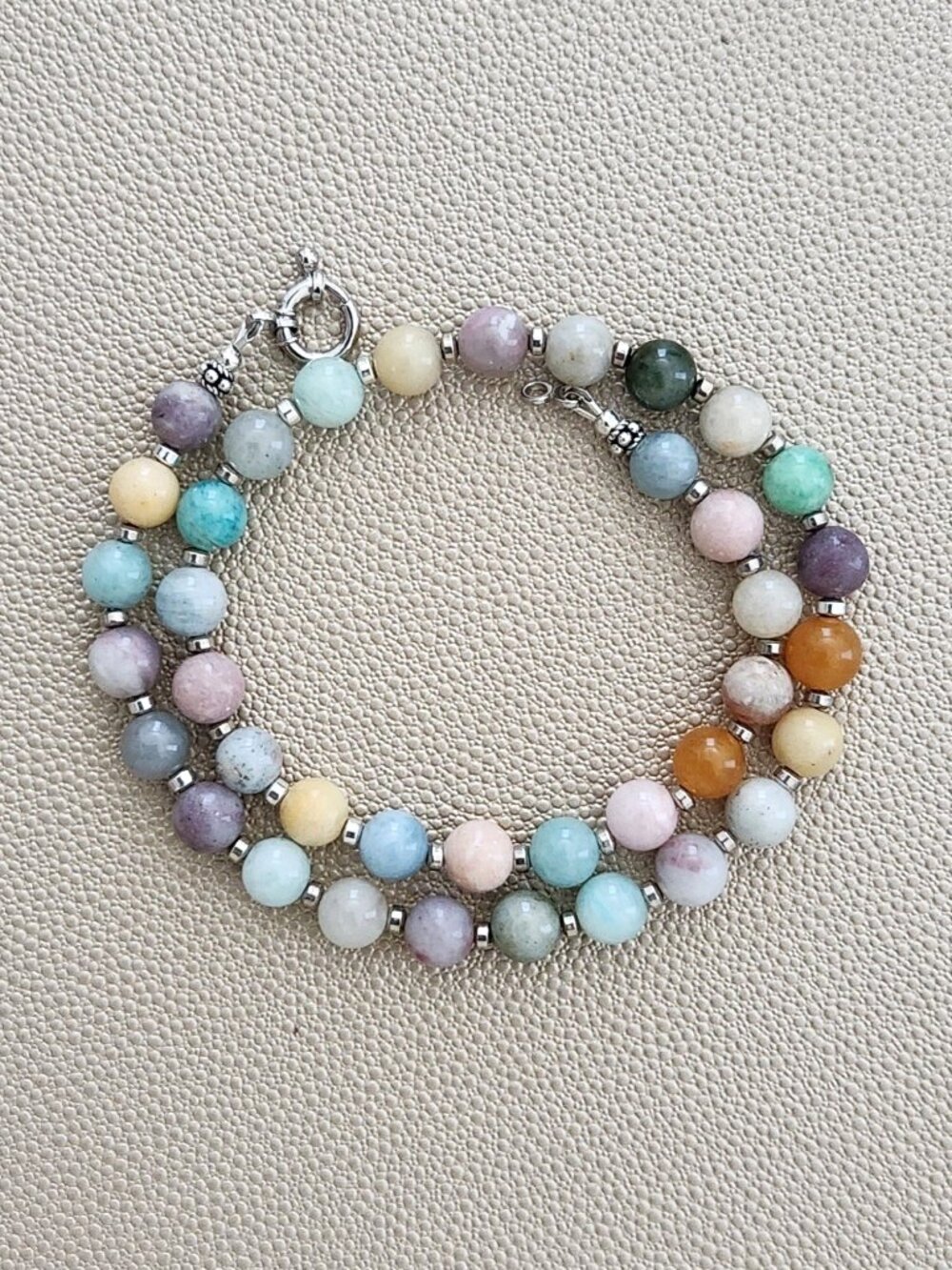 CHAKRA GEMSTONE NECKLACE-16"